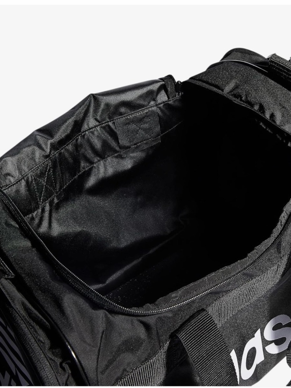 Adidas Black Original Unisex Duffel Bag - Classic Logo. See all Pics - Picture 7 of 7